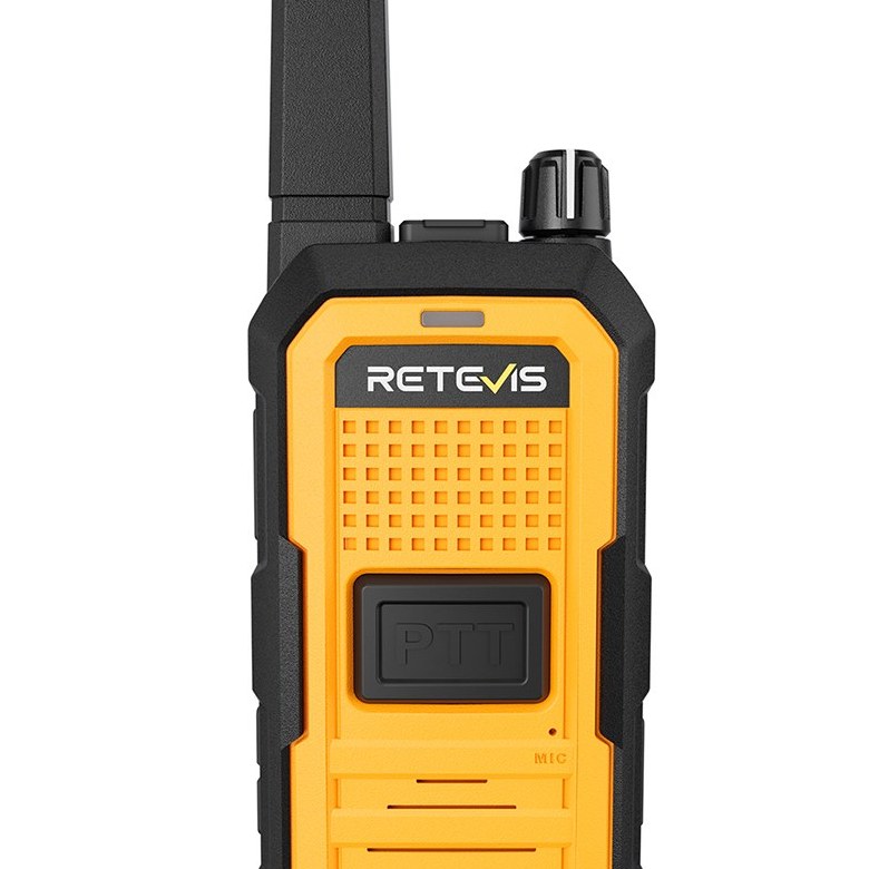 Retevis RB48A FRS Heavy Duty Radio | License-Free | IP67 Waterproof | Two-way Noise Reduction | 2000 mAh Battery | Type-C Charging 