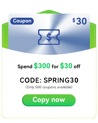 Coupon $30 OFF
