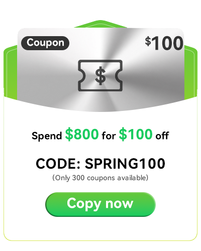 Coupon $100 OFF