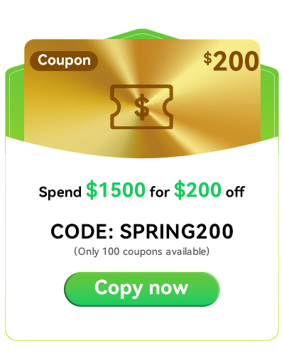 Coupon $200 OFF