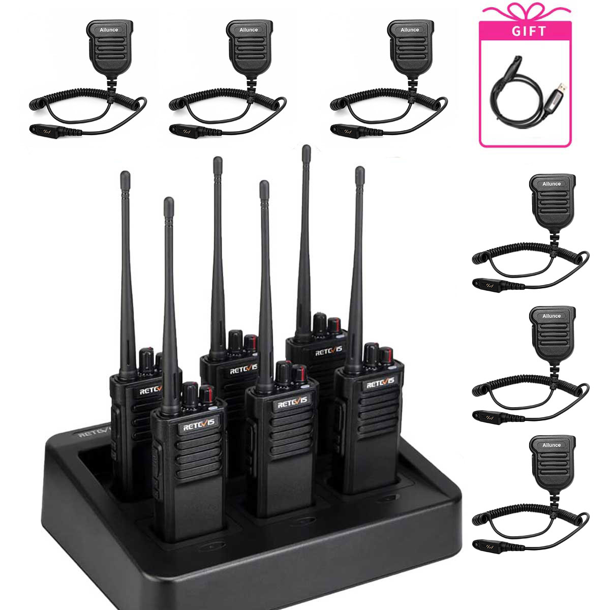 Retevis RT29 IP67 Waterproof High Power Long Range Radio for Heavy Industry