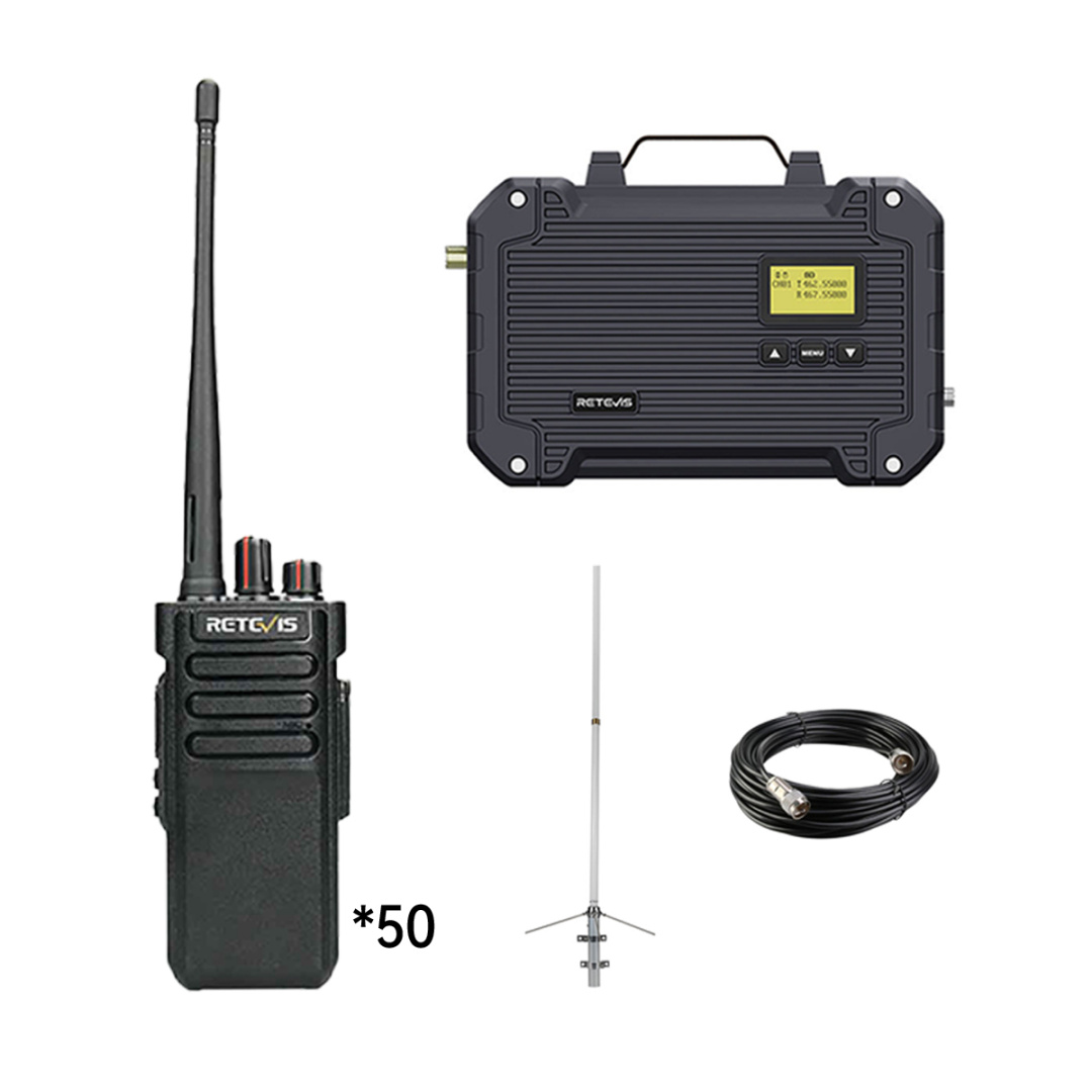 Retevis RT97l Portable Repeater with RT29 Handhelds Bundle
