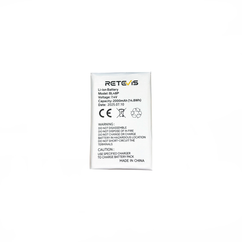 RB48PLUS-2000MAH 7.4V Original Rechargeable Li-ion Battery for RB48 Plus RB48 Pro