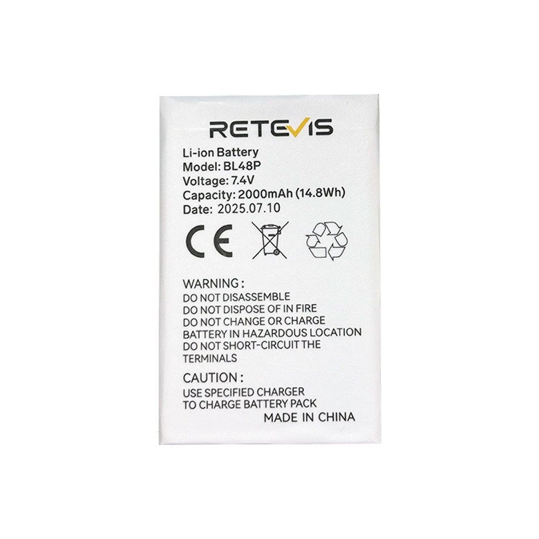 RB48PLUS-2000MAH 7.4V Original Rechargeable Li-ion Battery for RB48 Plus RB48 Pro