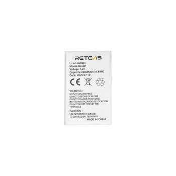 2000MAH 7.4V Original Rechargeable Li-ion Battery for RB48 Plus RB48 Pro