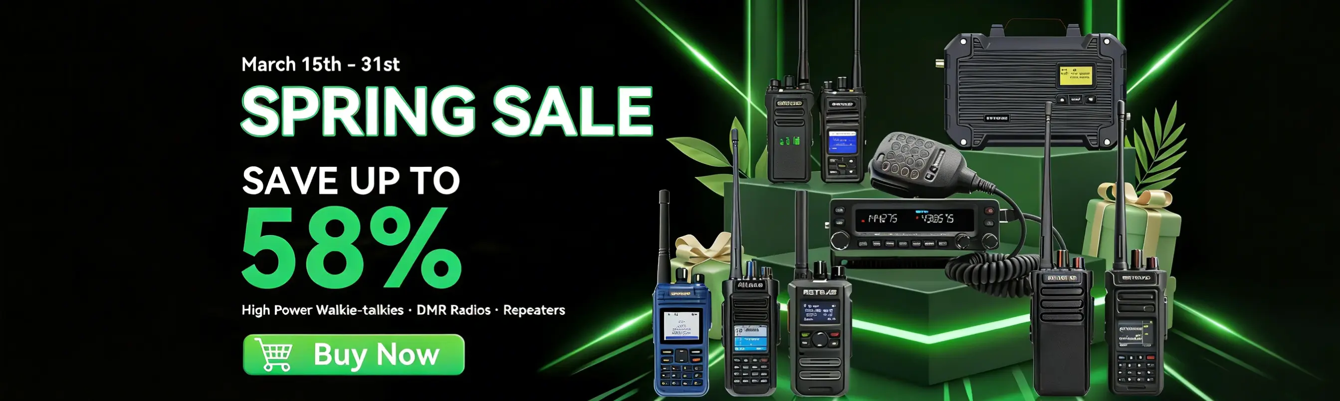 Retevis Spring Sale 2026