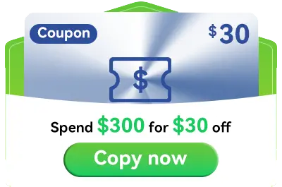 Coupon $30 OFF
