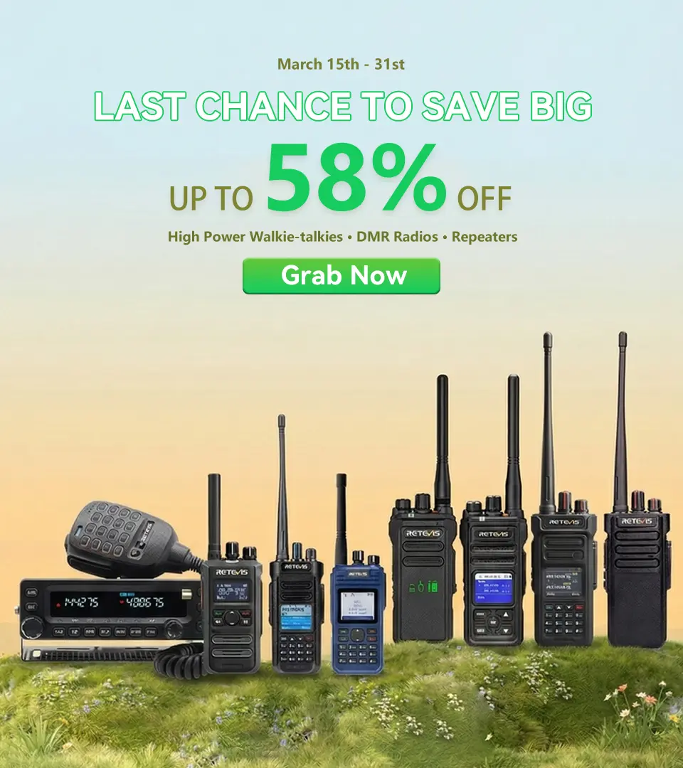 Retevis Spring Sale 2026 - Mobile