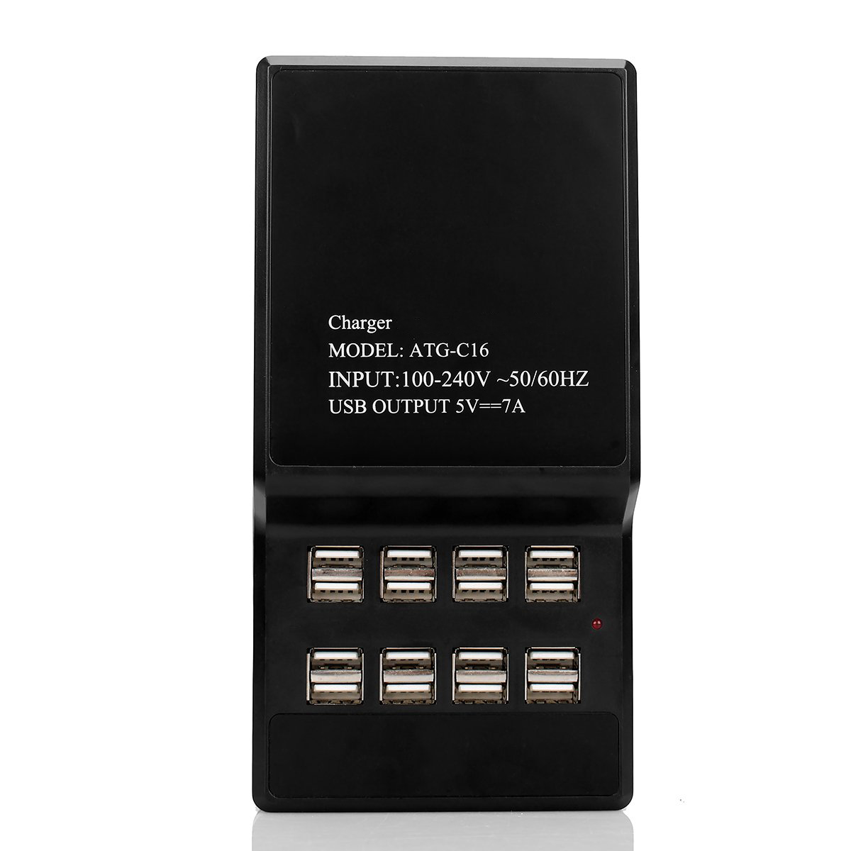 16-Port Multi-Device USB Charging Station