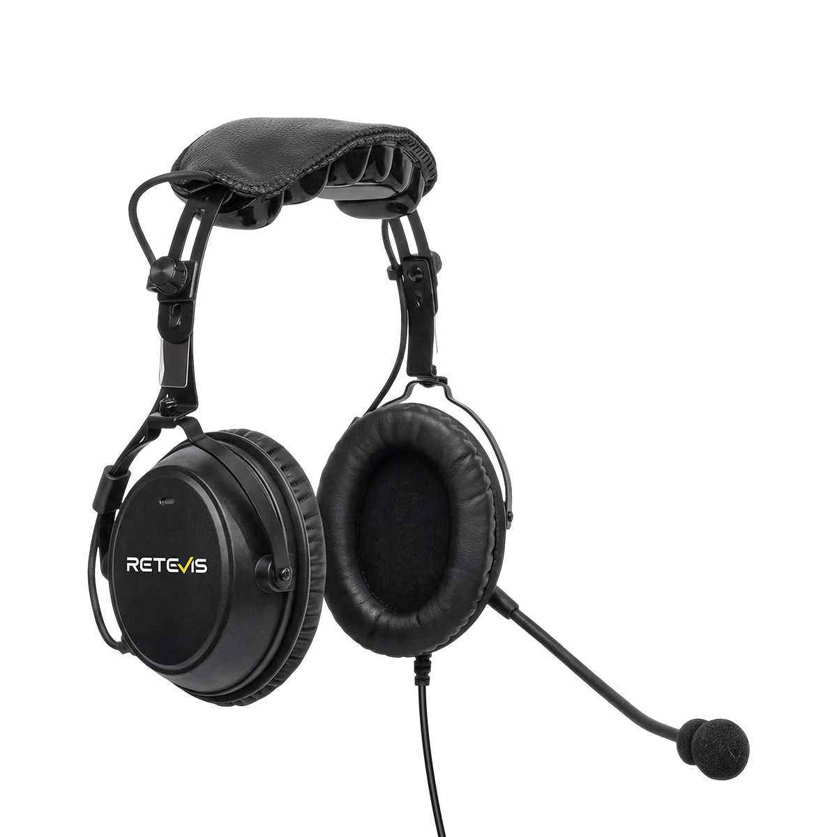 Retevis EHG002 Bluetooth Noise Cancellation Aviation Headset