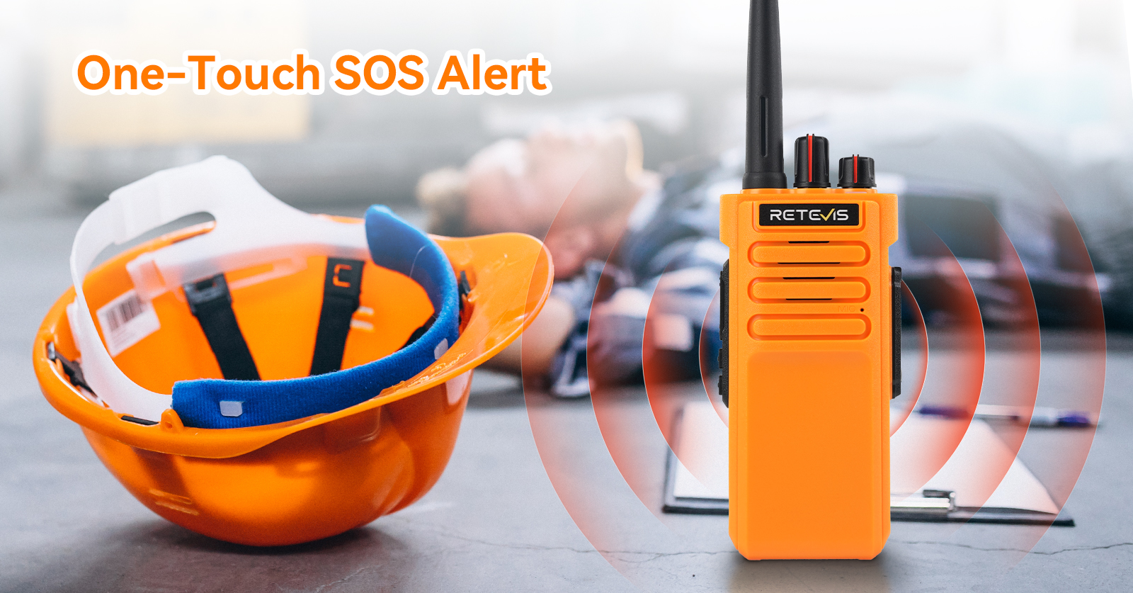 Retevis RT29 with One-Touch SOS Alert