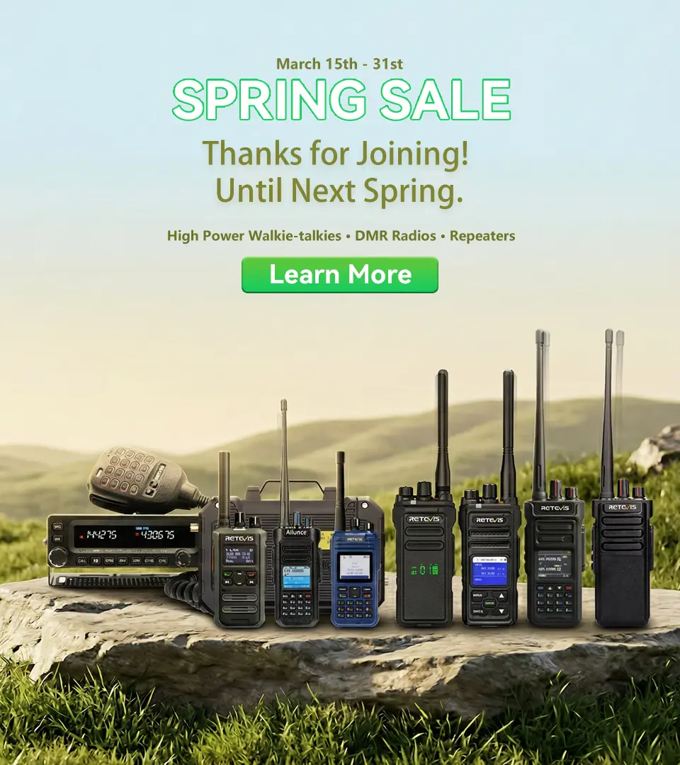 Retevis Spring Sale 2026 - Mobile
