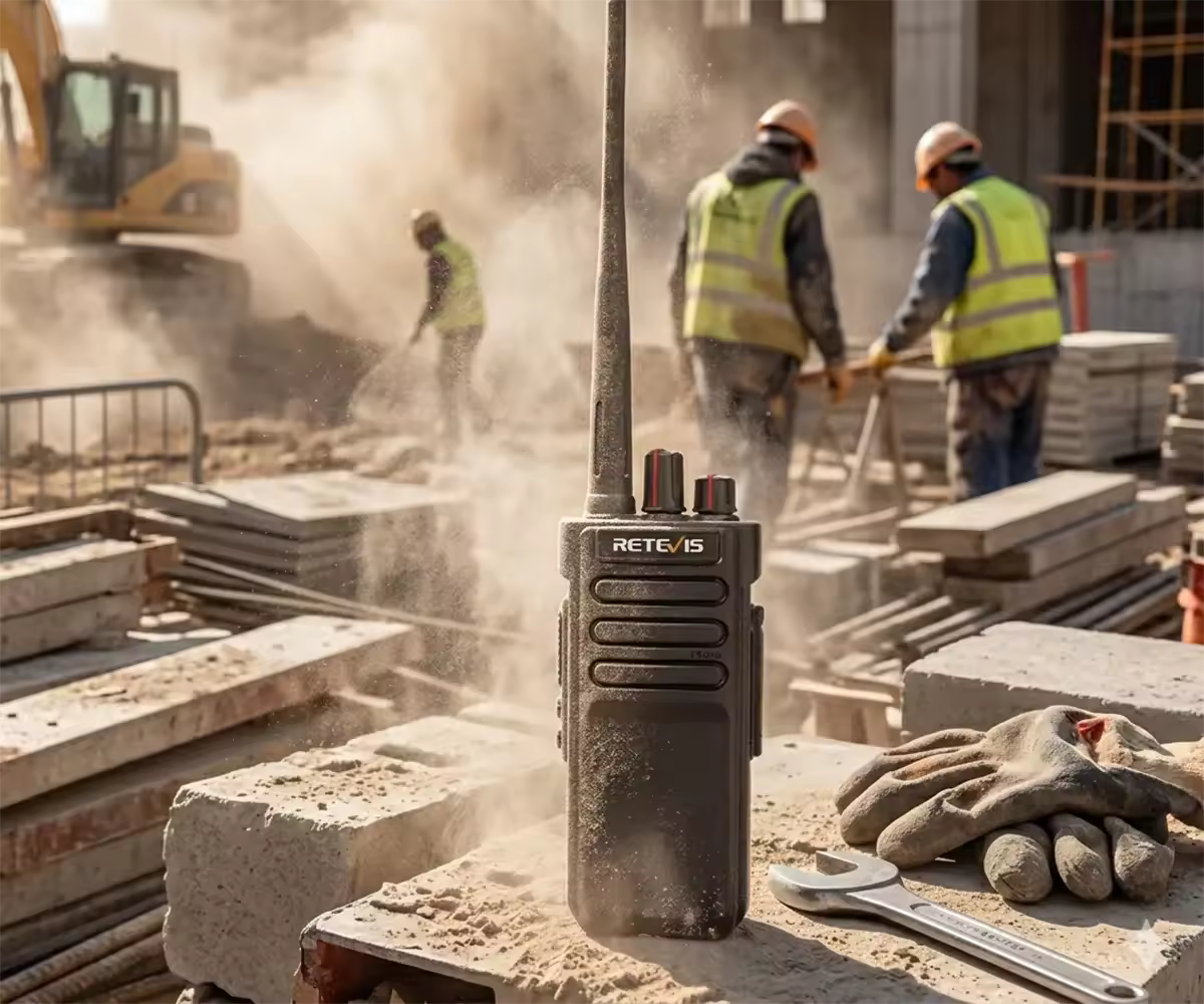 RT29 Facilities Management Two Way Radio in Construction
