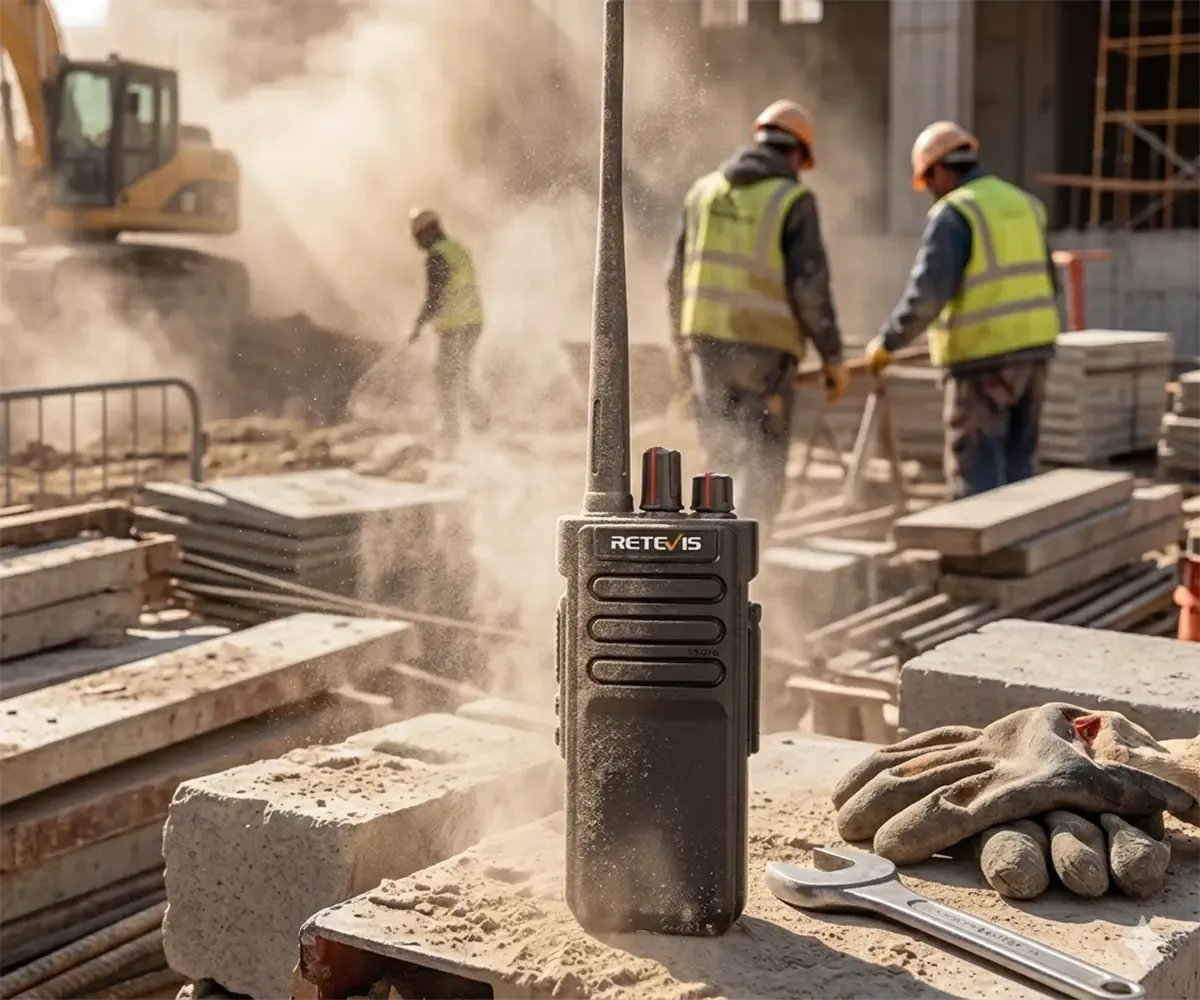 RT29 Facilities Management Two Way Radio in Construction