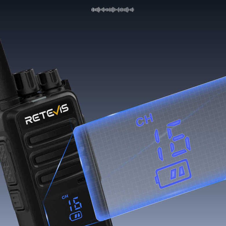 Retevis RT68H FRS Radio 10 Packs with Earpieces and 10-Way Charger | License-Free | Compact Design | 1200mAh Battery | Rugged Construction