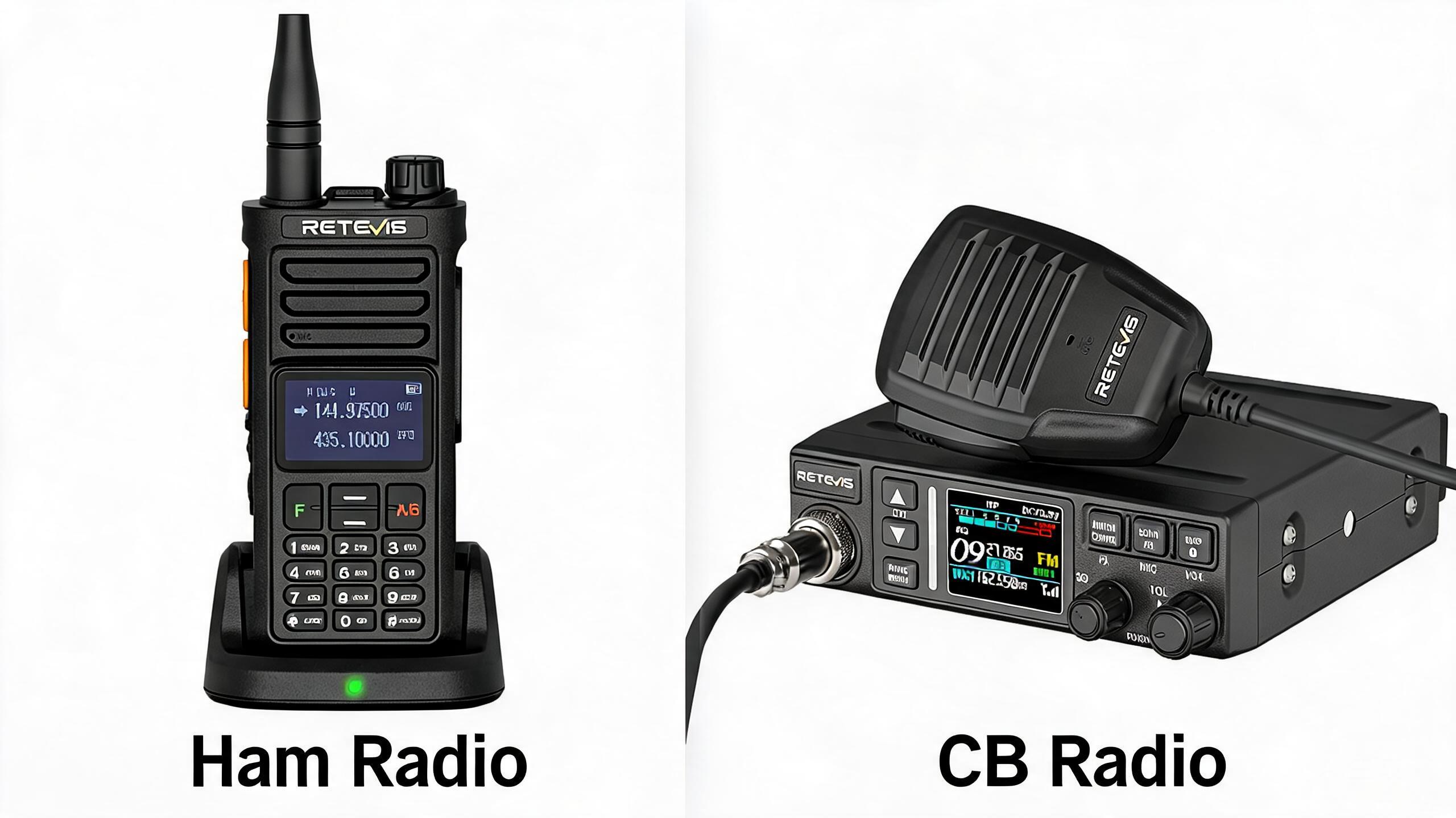 CB Radio vs Ham Radio: Features, Licensing, and Real-World Scenarios