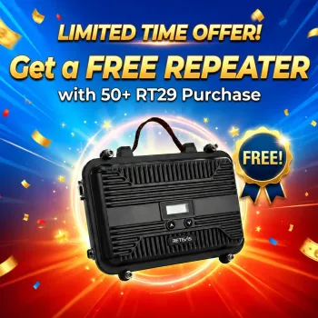 High-performance Handheld Two Way Radios Bundle for Large Crews