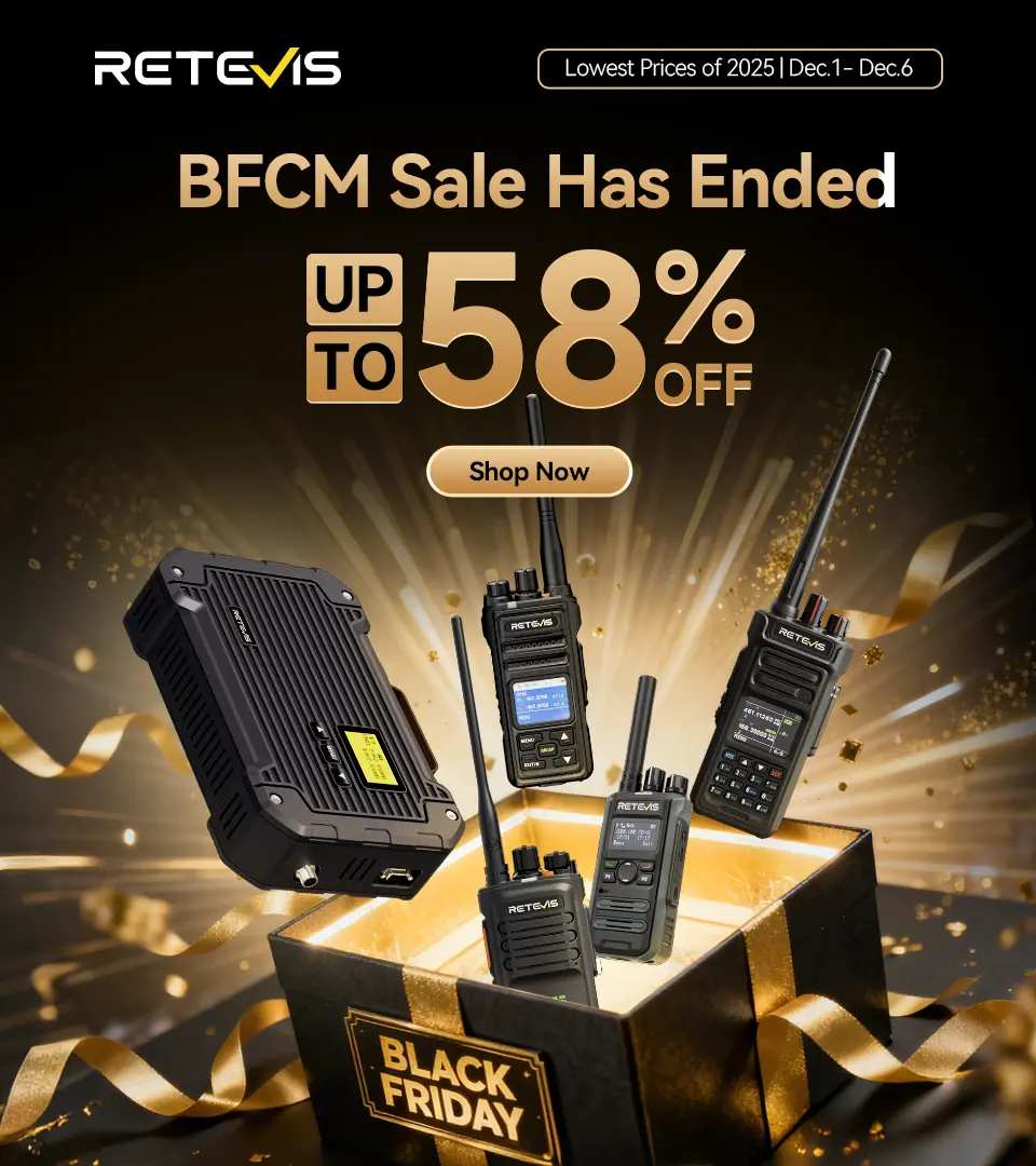 Retevis Black Friday Cyber Monday 2025