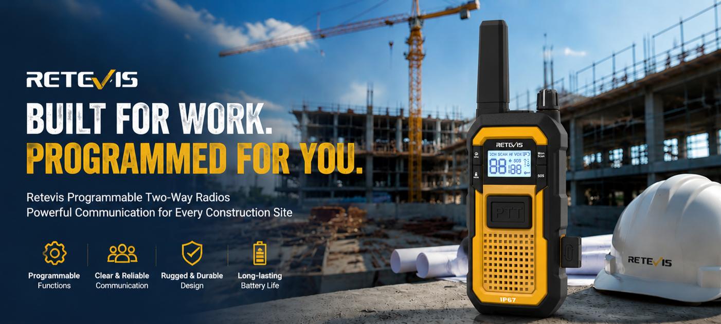 Programmable Two Way Radio: The Complete Solution for Construction Site Communication