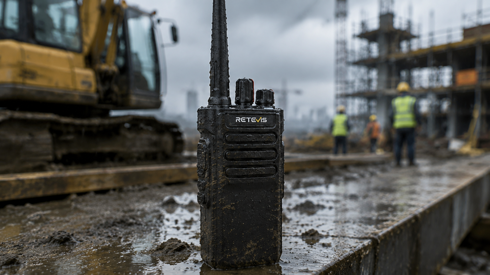 IP67 Waterproof Walkie Talkies for Construction: Reliable Communication in Harsh Conditions