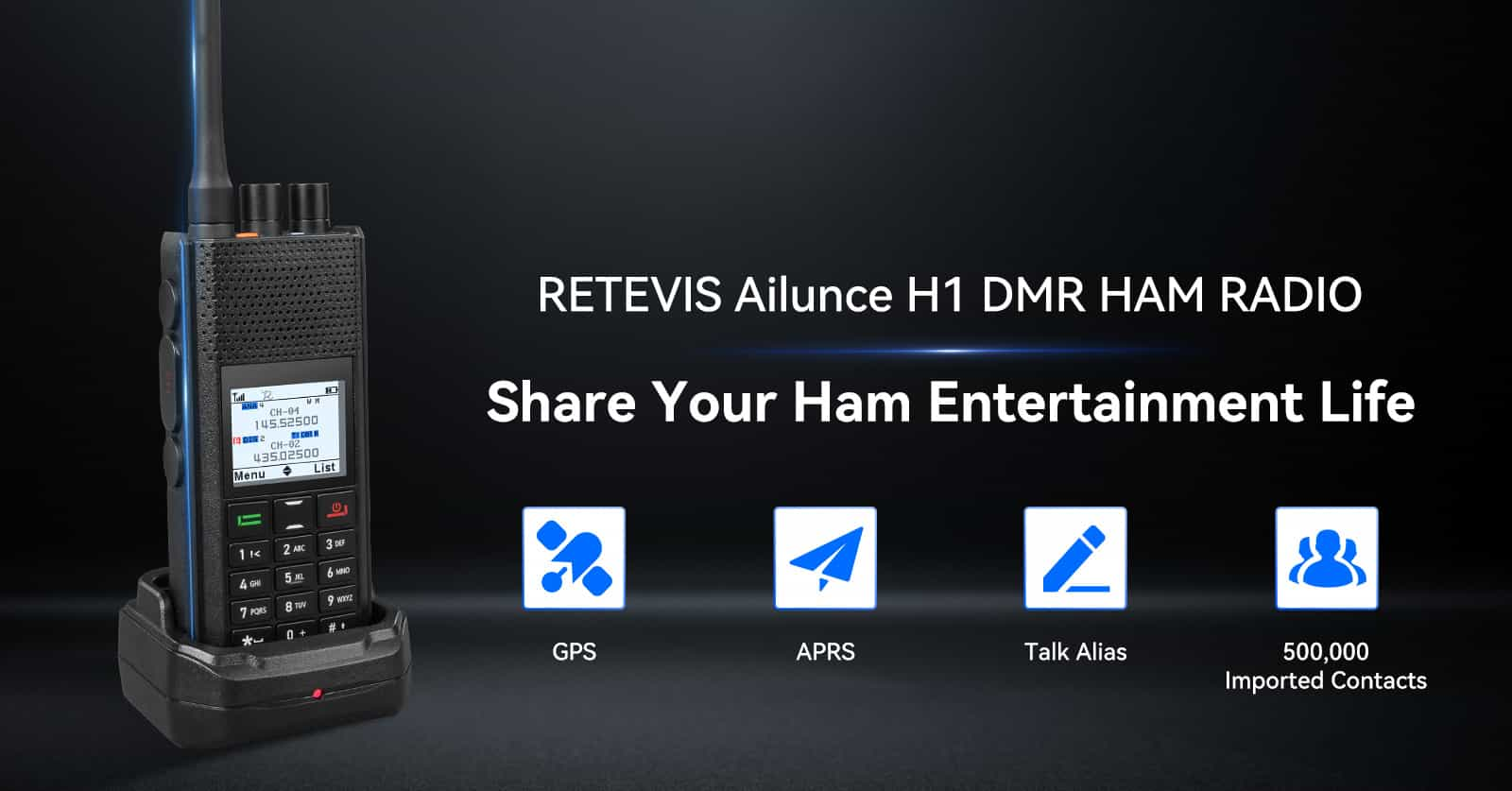 Retevis Ailunce H1 DMR Ham Radio