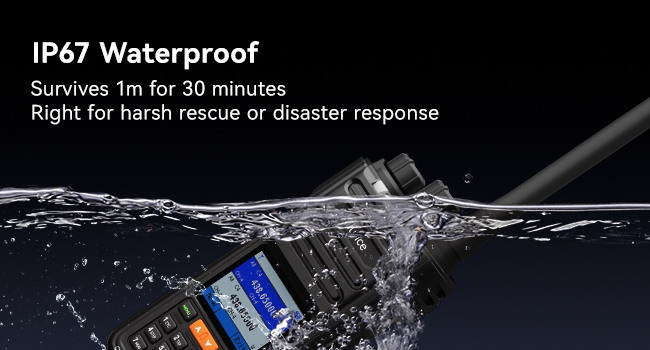 Retevis Ailunce HA2 IP67 Waterproof Rugged Ham Radio