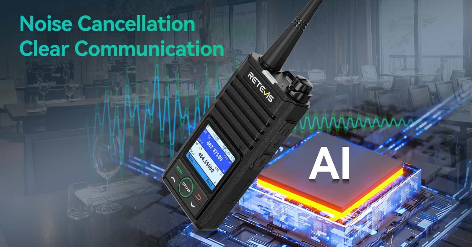 Retevis RB58: The Ultimate Walkie Talkie for Clear Communication in Noisy Environments