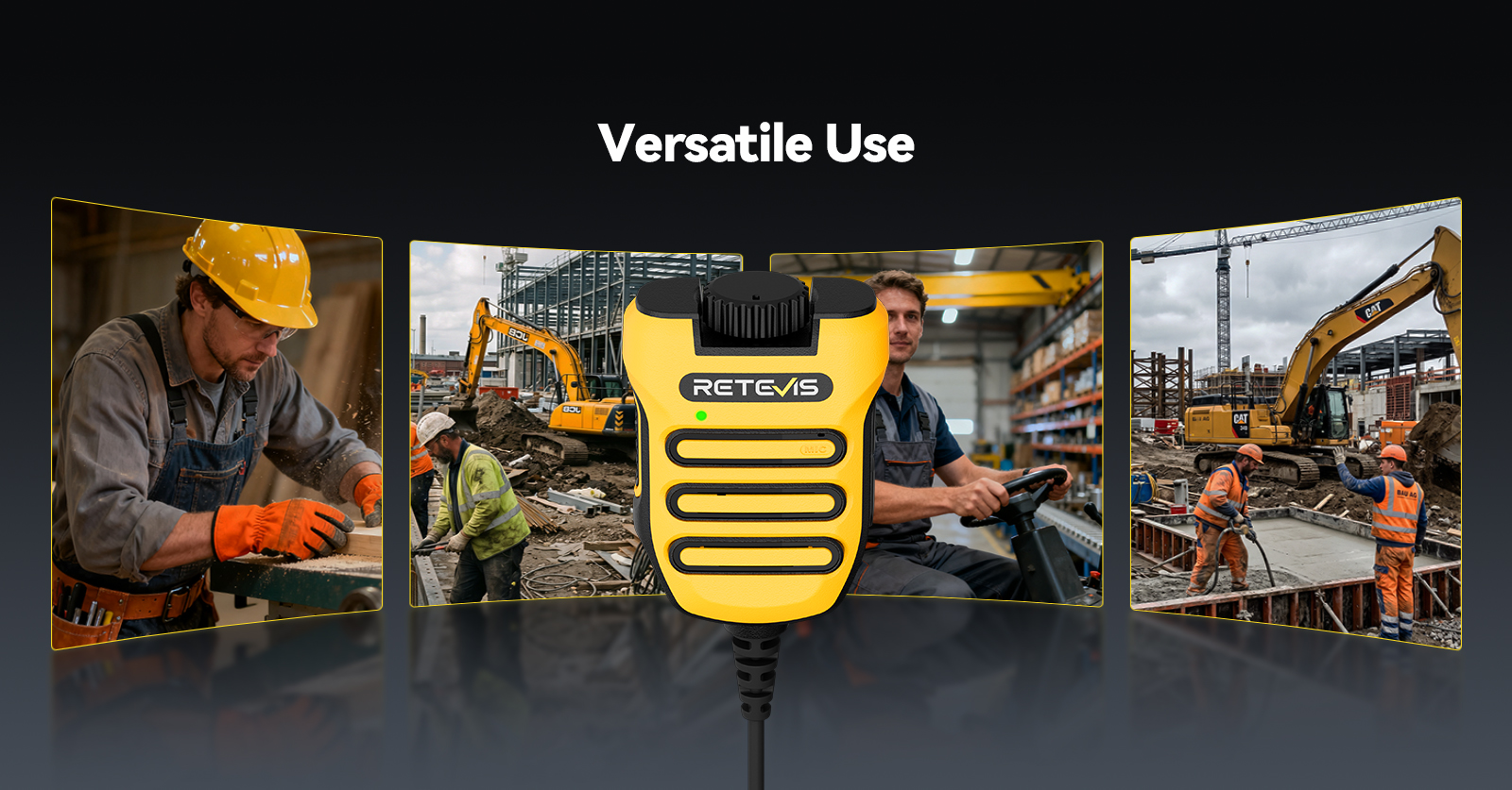 H012S IP67 Waterproof Radio Mic for Versatile Use