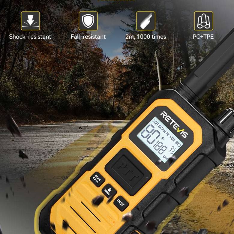 RB448 Plus License Free Walkie Talkie Designed for Harsher Environments（AU Band Only）