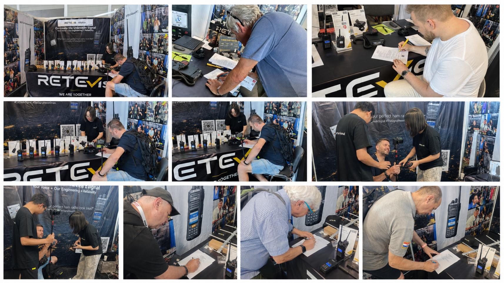 . Several H1 and HA2 owners brought their radios in for the latest version