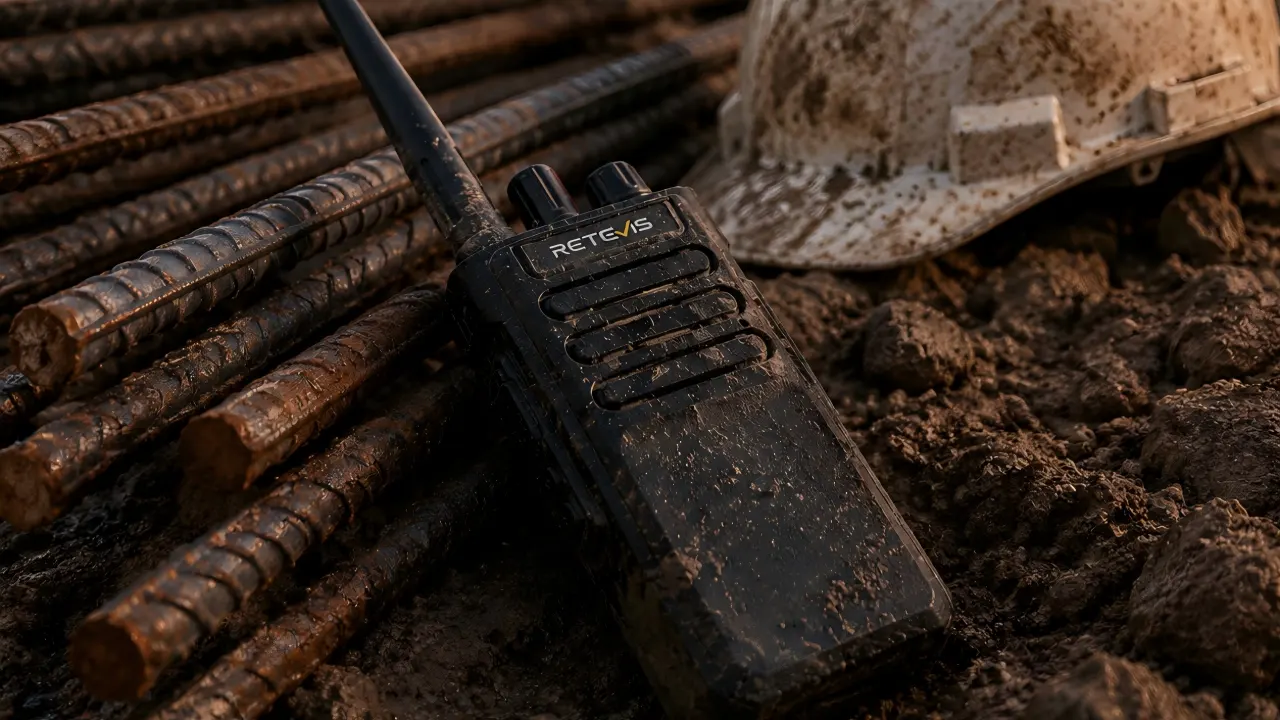 Zero Downtime: Choosing High-Capacity Radios for 12-Hour Construction Shifts