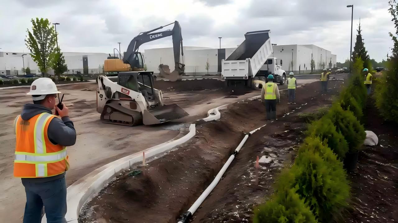 Greenfield Site Development: Outdoor Walkie-Talkies for Heavy Landscaping Teams