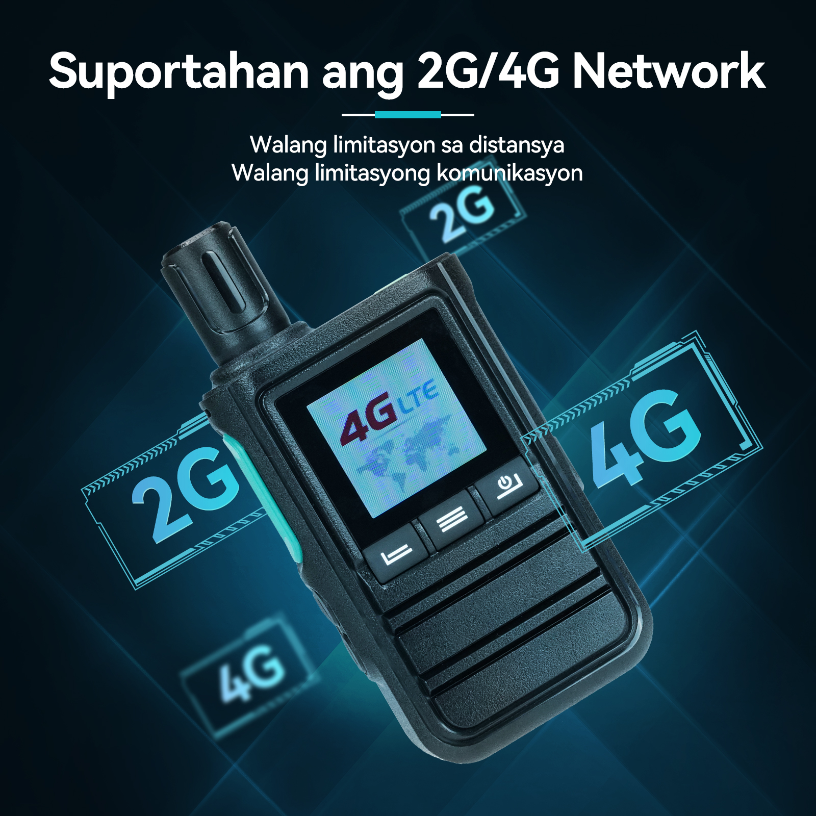 Retevis L51 4G PoC Radio Network Two Way Radio