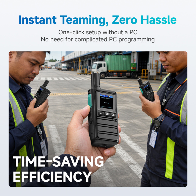 Retevis L51S 4G PoC Radio Heavy-Duty 4000mAh GPS LTE Real-Time Radio with Instant Team Pairing for Barangay Emergency, Security Teams and LDRRMO Rescue