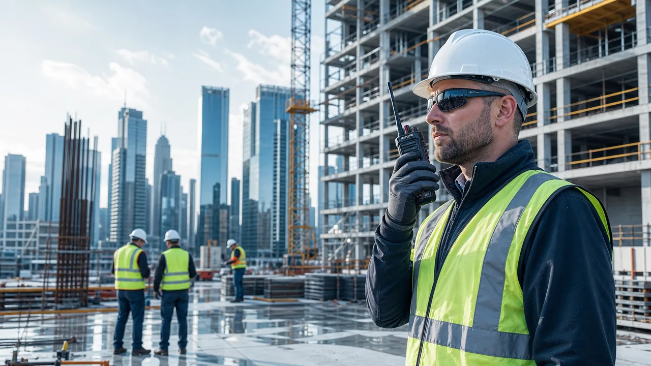 Why Construction Teams Still Rely on Two-Way Radios in 2026