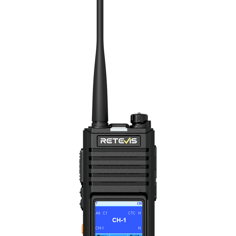 Retevis RB658P PMR446 Radio | License-Free | 10m Bluetooth Connectivity | Long Battery Life | IP54 protection | App and PC Programming