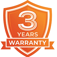 2+1 Years Warranty