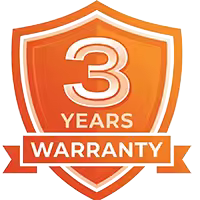 2+1 Years Warranty