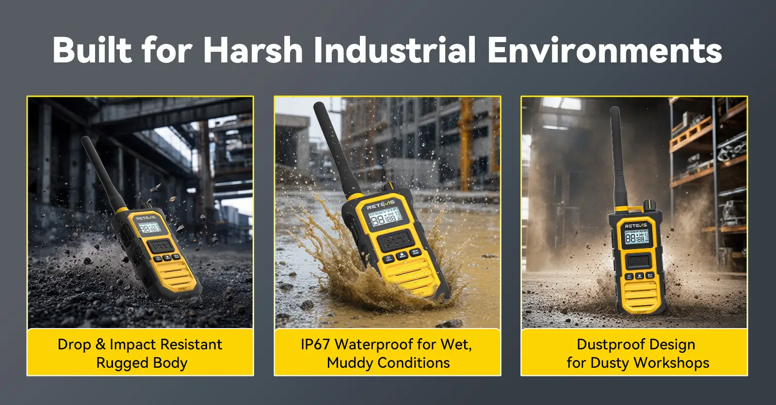 IP67 Rugged