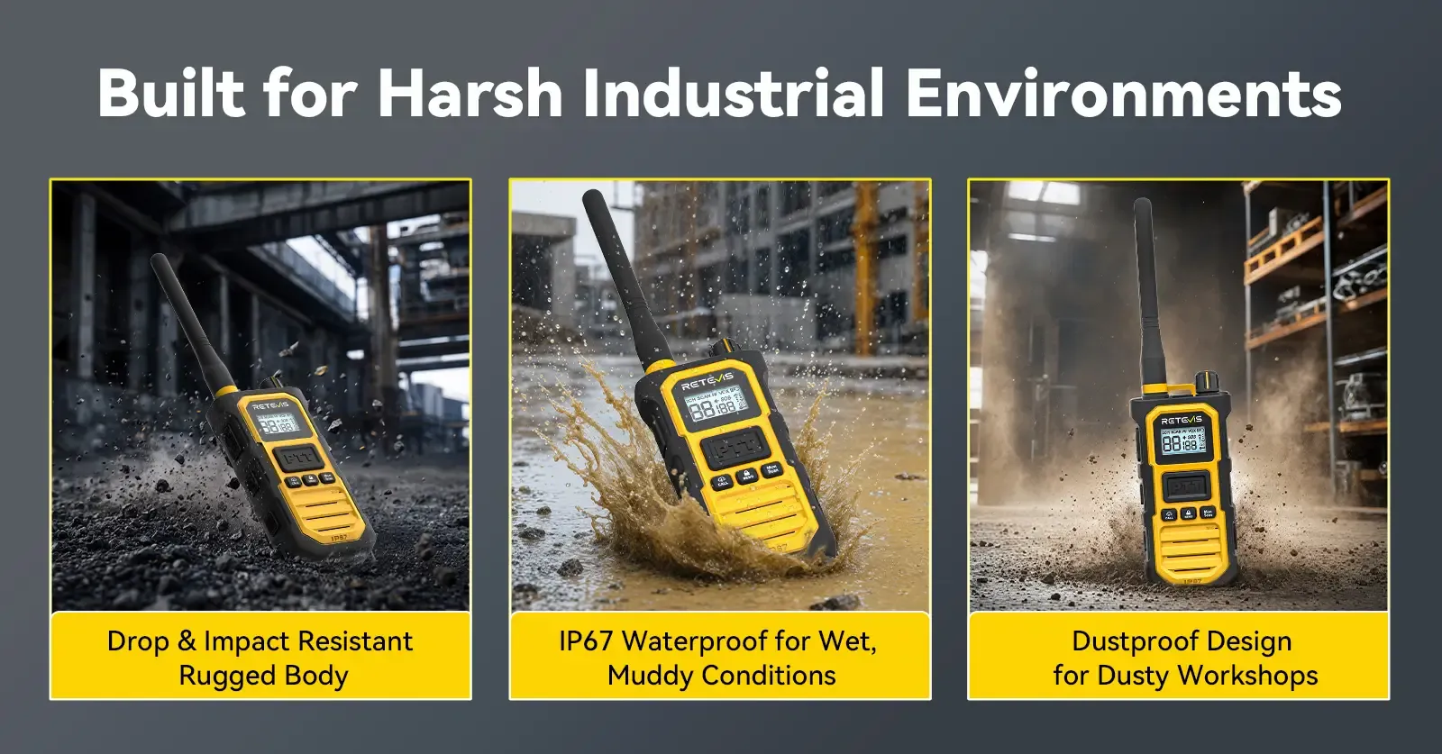 IP67 Rugged