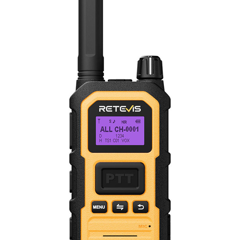 RB48D IP67 Waterproof DMR Walkie Talkie with Noise Reduction