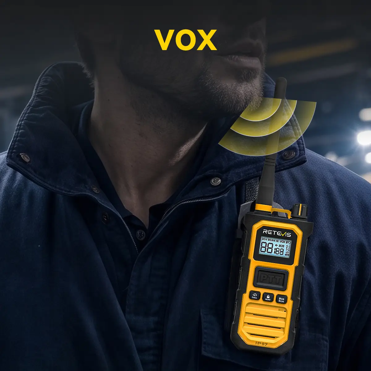 VOX Hands-Free Operation