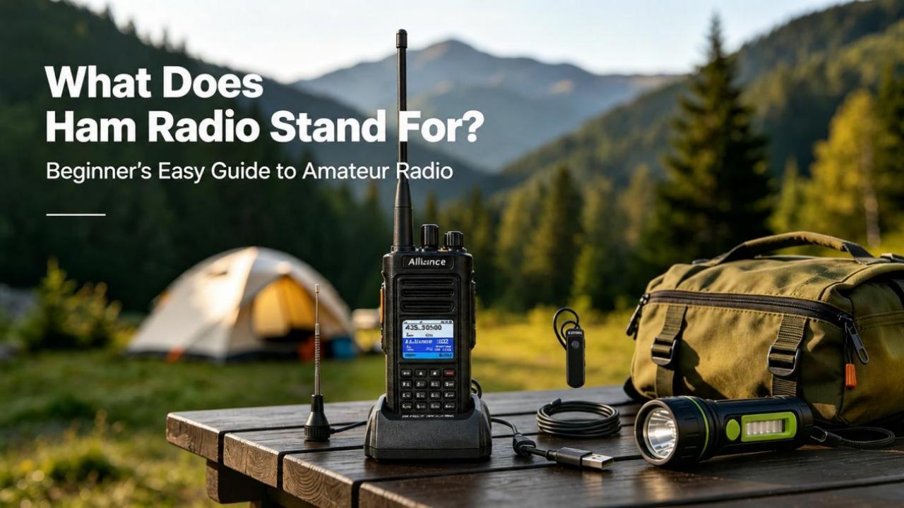 What Does Ham Radio Stand For? Easy Beginner's Guide
