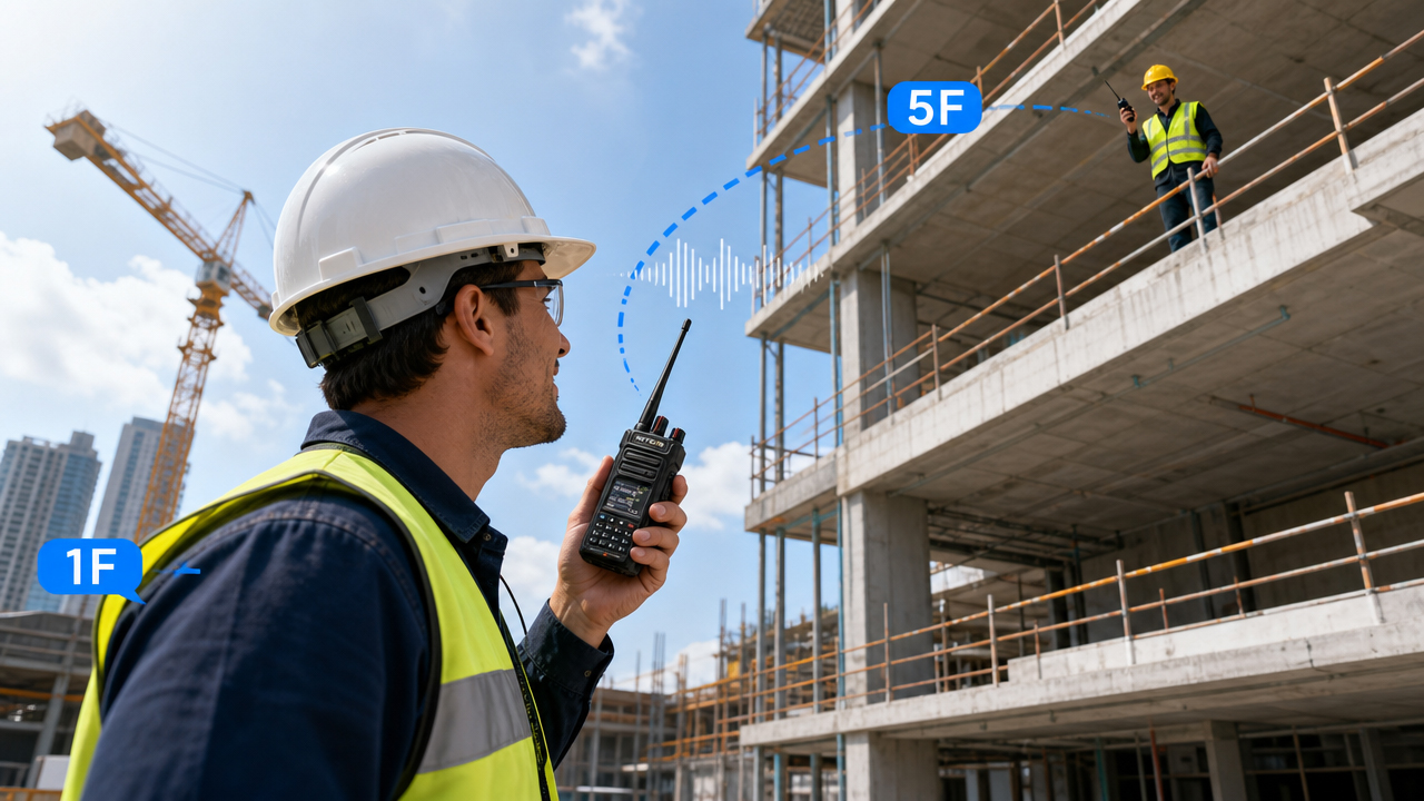 How to Improve Communication Efficiency on Multi-Story Construction Sites