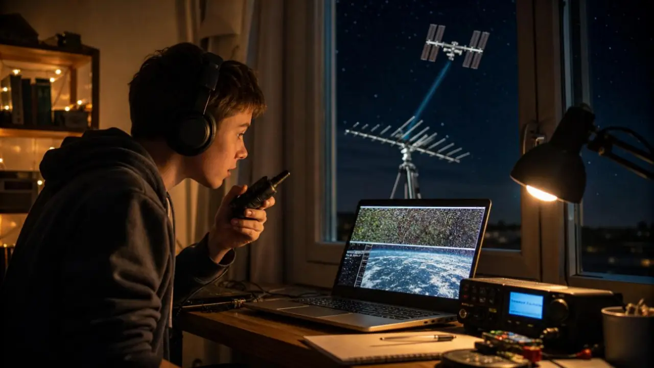 How to Work the ISS With Ham Radio: From SSTV to Your First Contact