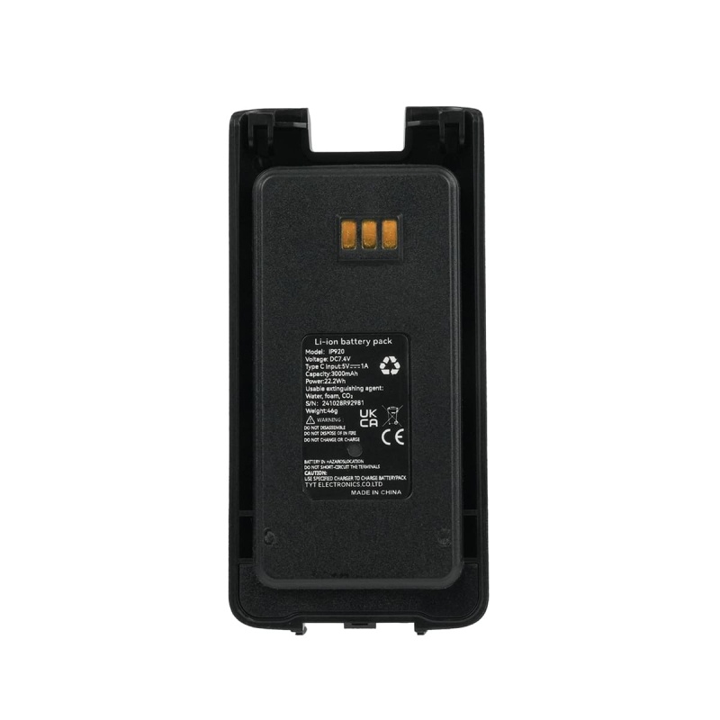 3000mAh Original Rechargeable Li-ion Battery for Retevis MateTalk L2 PoC Radio