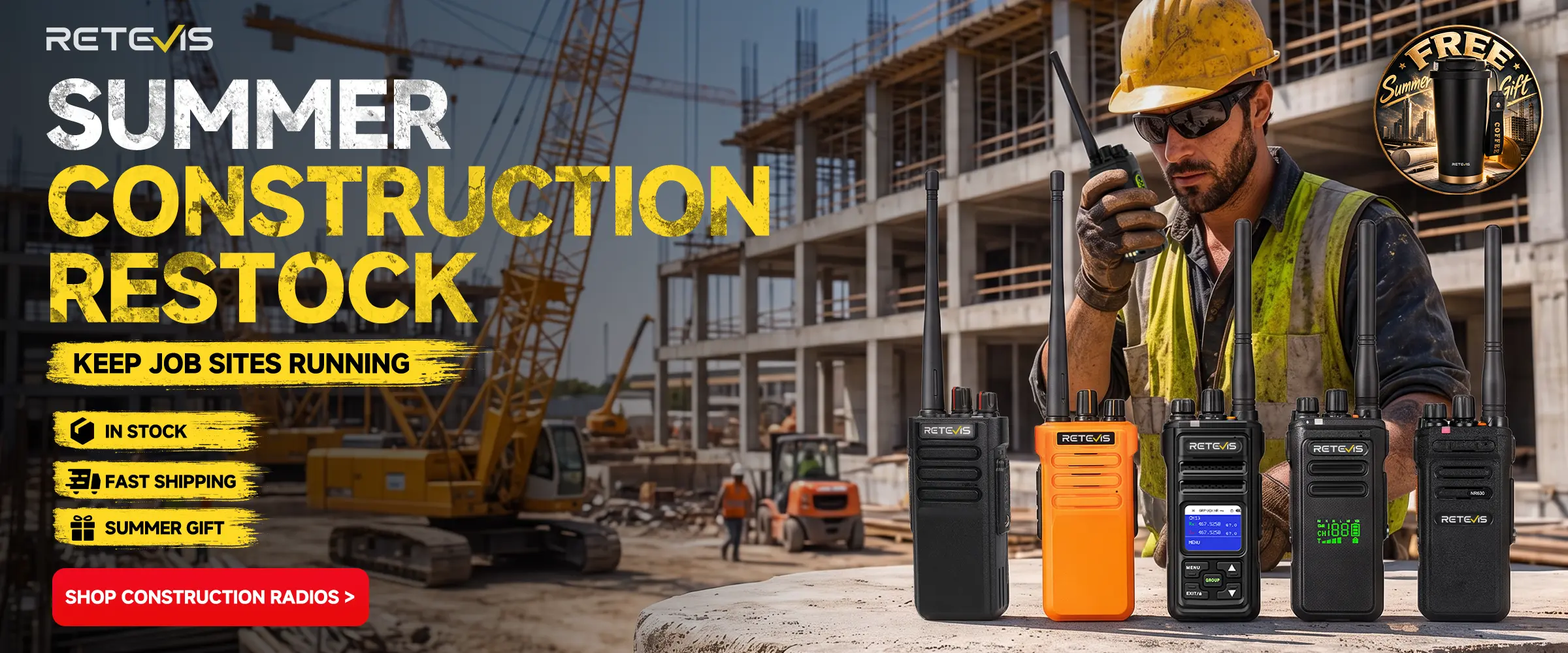 Retevis Powerful Radios