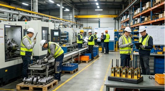 Why Manufacturing Teams Need More Than Just Walkie Talkies: The RB48 Pro 10-Pack Advantage