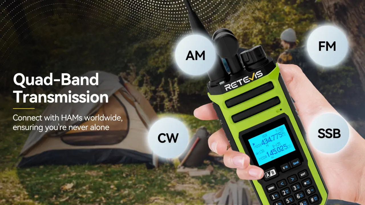 Quad Band Ham Radio: Is a Multi-Band HT Worth It?