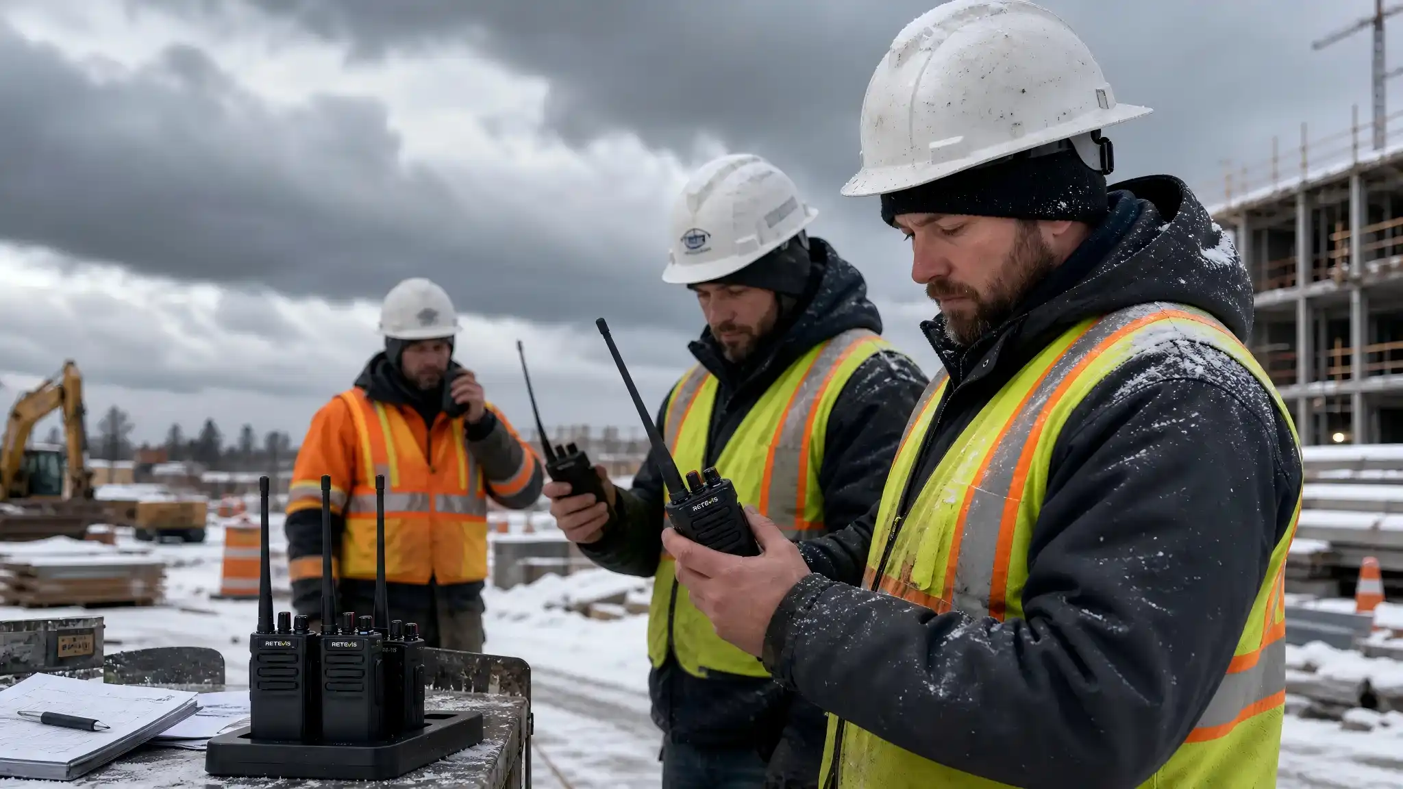 Severe Weather Communication for Construction: How to Keep Crews Connected Before Winter Storms